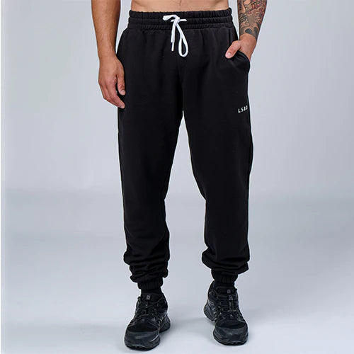 Mens jogging bottoms not cuffed sale