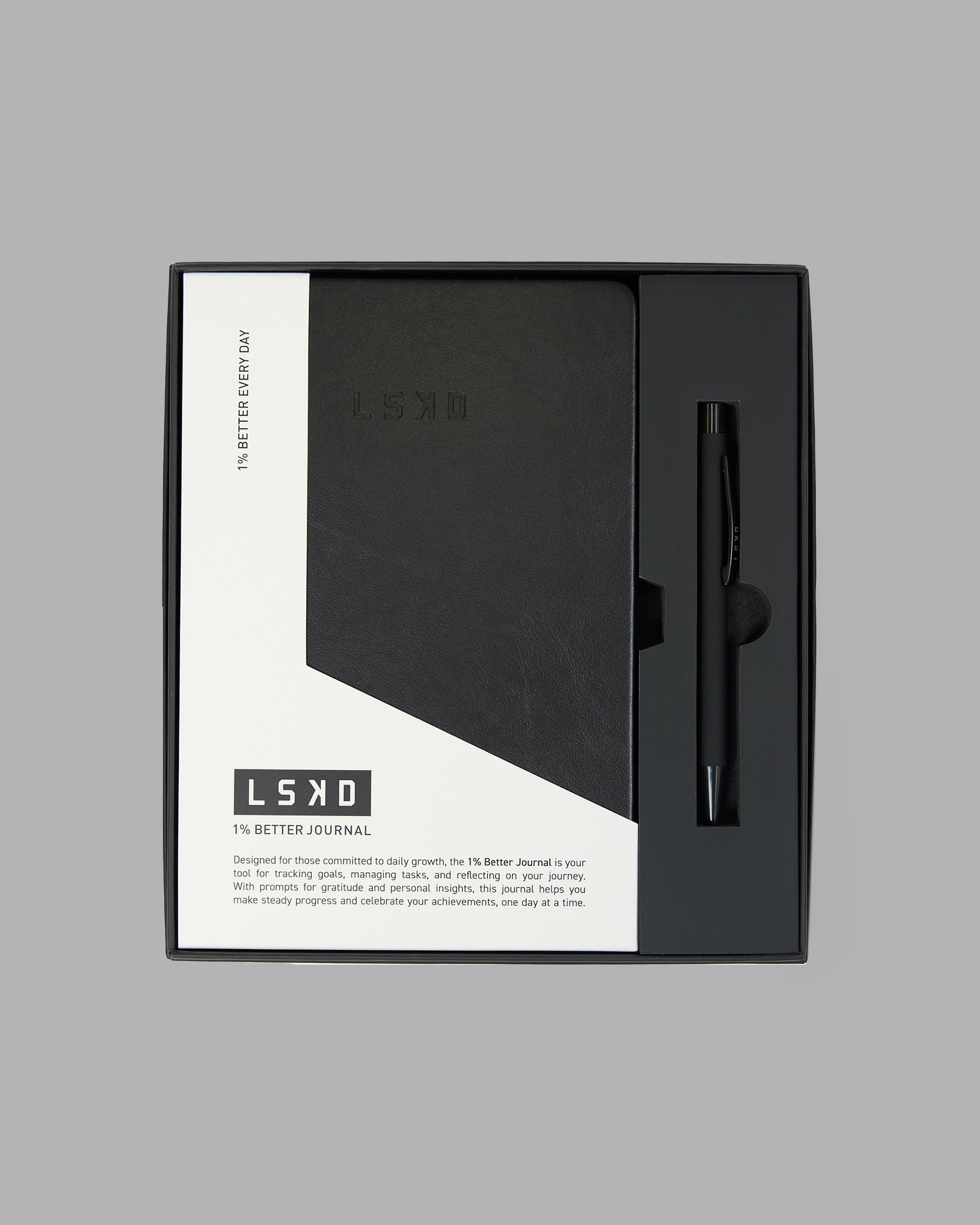 1% Better Journal - Black | LSKD – LSKD US