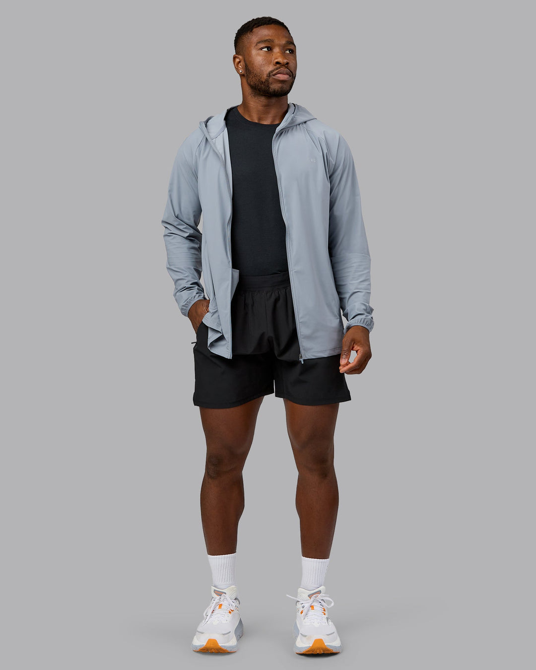 Man wearing Train-Lite FLXMAX Jacket - Tradewinds | Model:Sam | Size:L