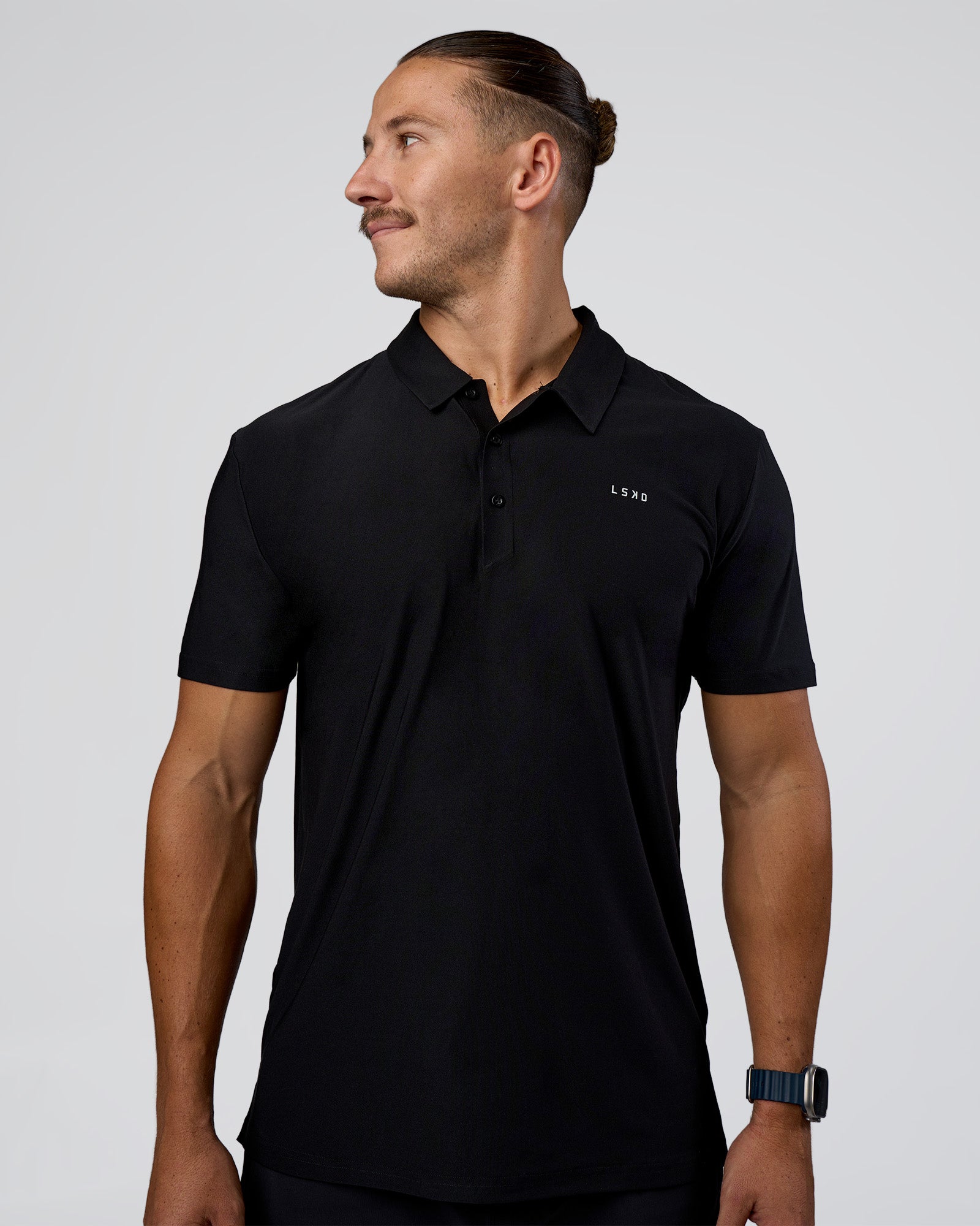 Men's Drive Polo - Black | LSKD – LSKD US