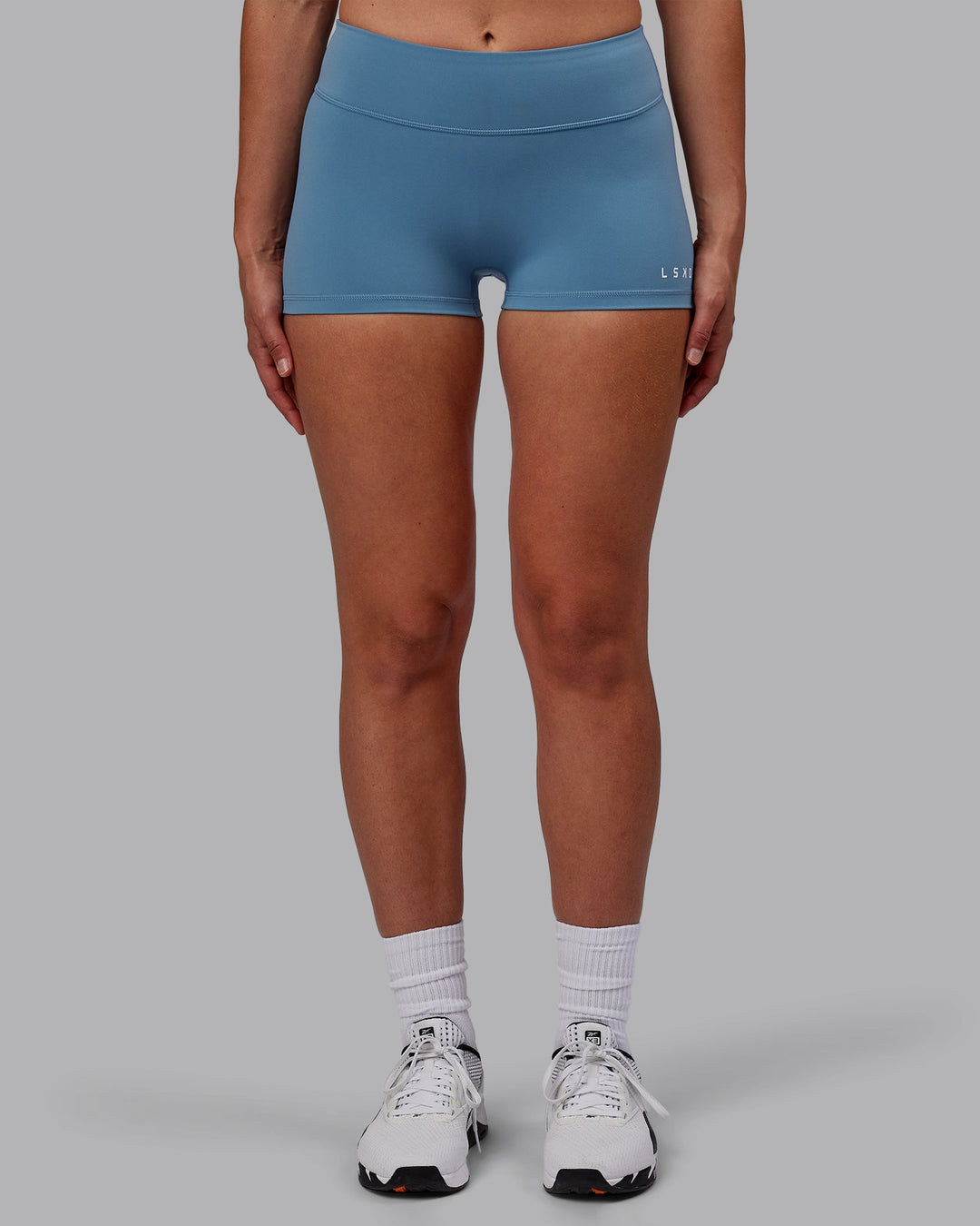 Woman wearing RXD Low-Rise 2" Short - Elemental Blue