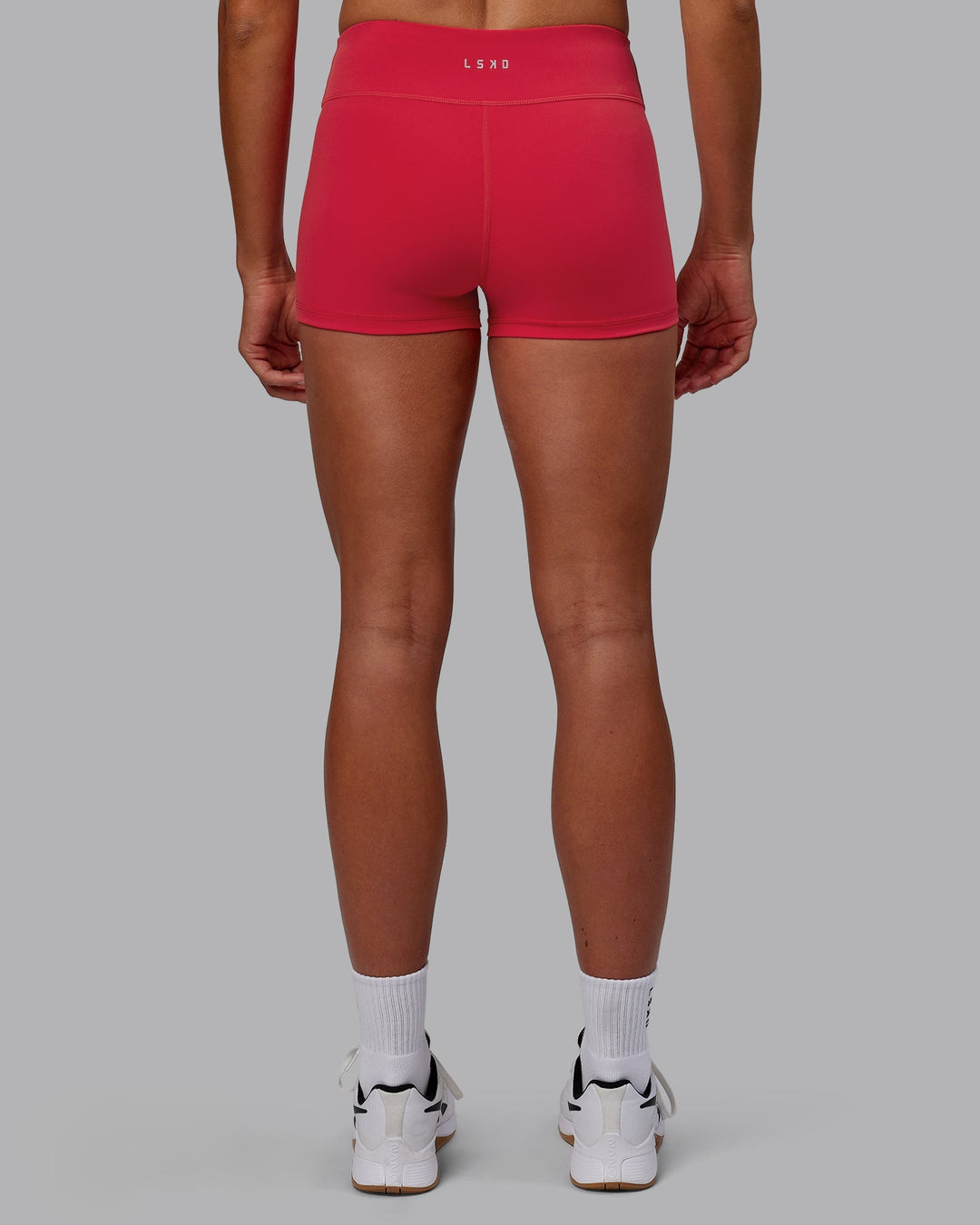 Woman wearing RXD Low-Rise 2" Short - Scarlet