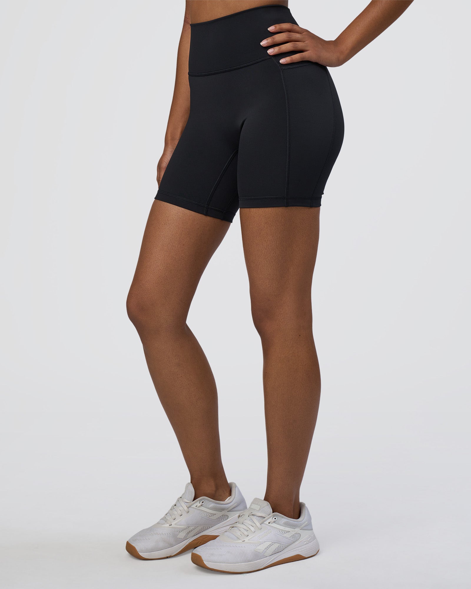 LSKD Fusion Ultra High-Rise 6 Short Pockets - Black | LSKD