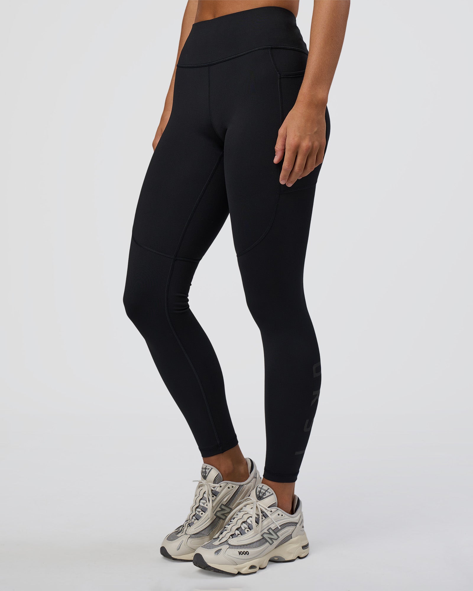 Rep Ultra High-Rise Full Length Legging Pockets - Black-Black
