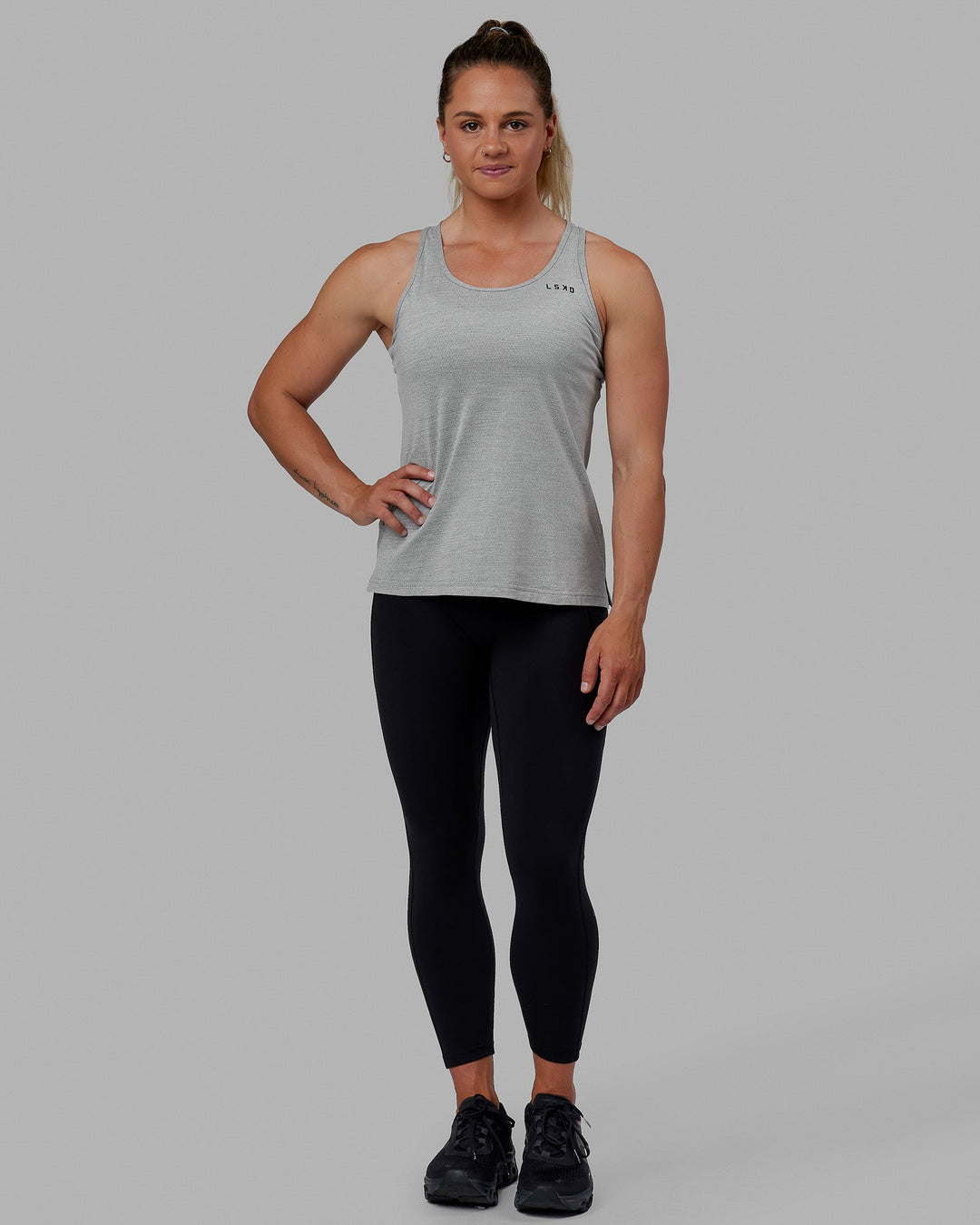 Perform VapourFLX Tank - Lt Grey Marl