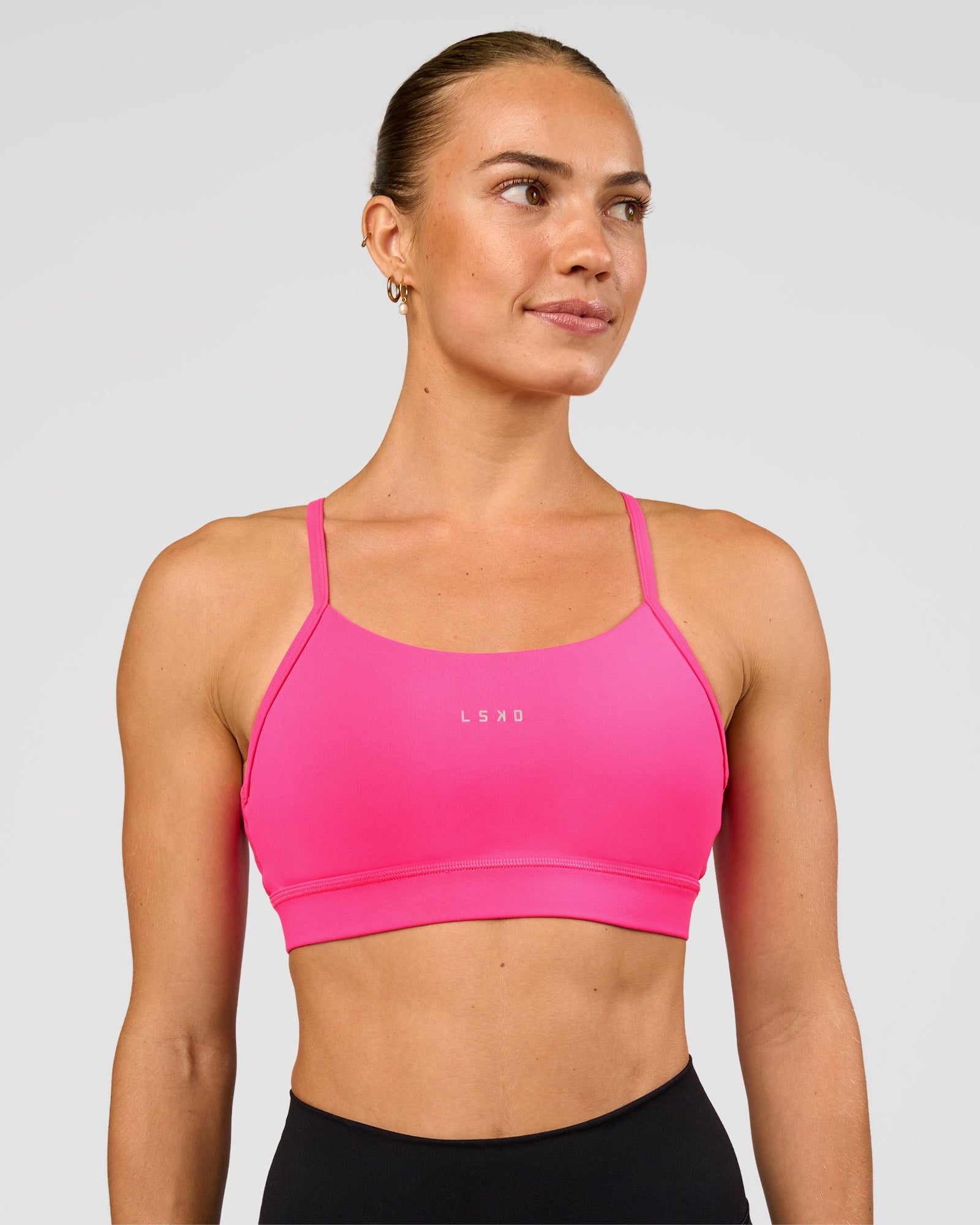 LSKD Lift Sports Bra - Ultra Pink | LSKD