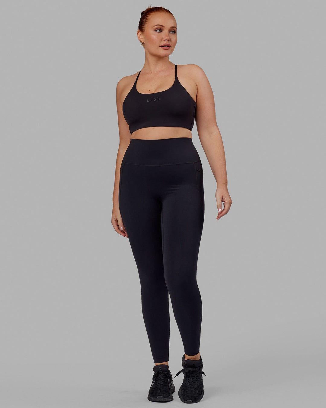 Elixir Ultra High-Rise Full Length Legging Pockets - Black