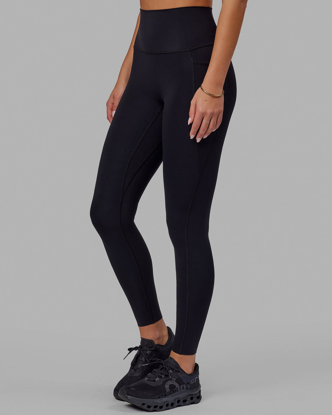 Elixir Ultra High-Rise Full Length Legging Pockets - Black