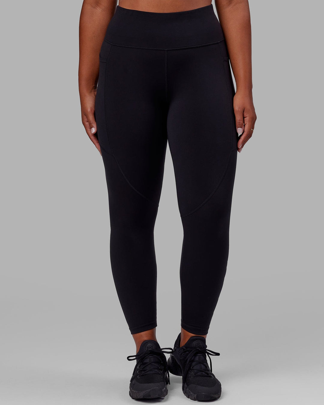 Rep Ultra High-Rise Full Length Legging Pockets - Black-Black