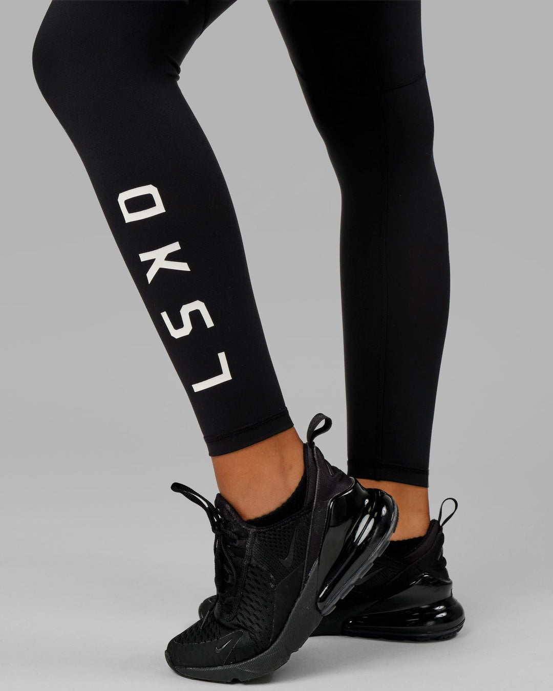 Rep Ultra High-Rise Full Length Legging Pockets - Black-White