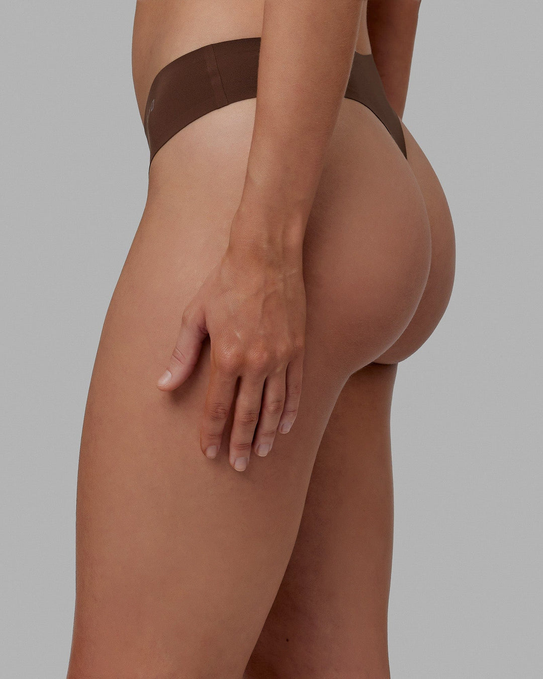 Seamless Thong 3 Pack - Cocoa