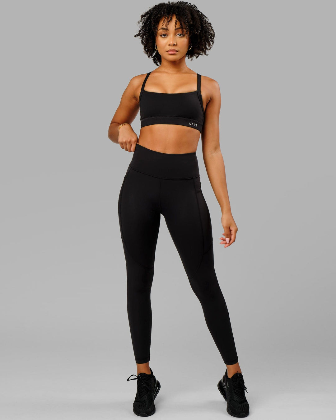 Rep Ultra High-Rise Full Length Legging Pockets - Black-Black