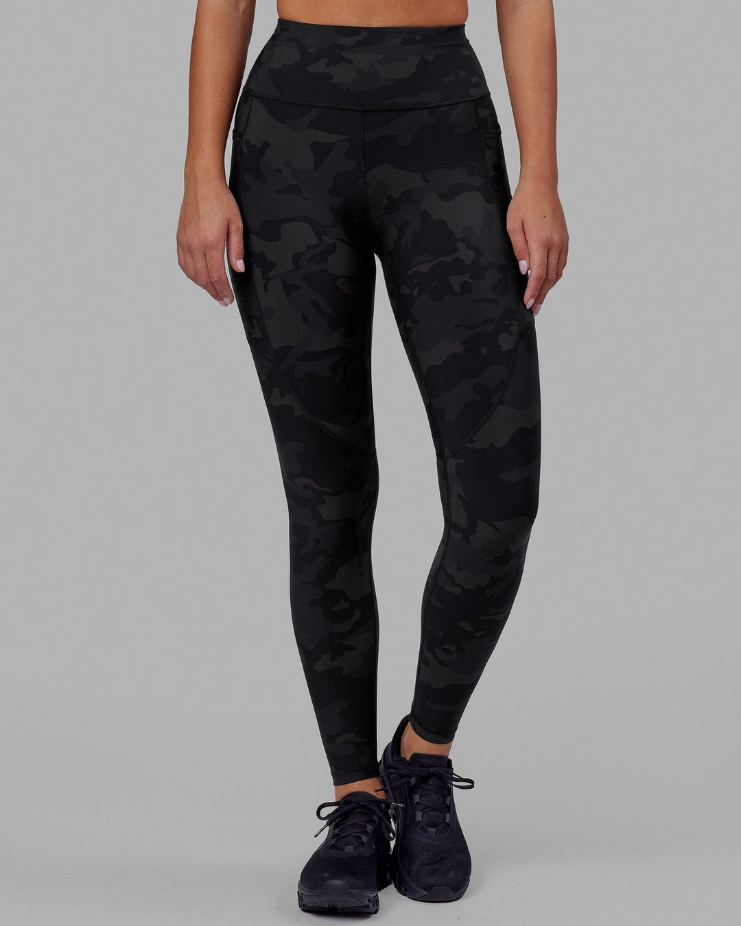 Rep Ultra High-Rise Full Length Legging Pockets - Black-Camo