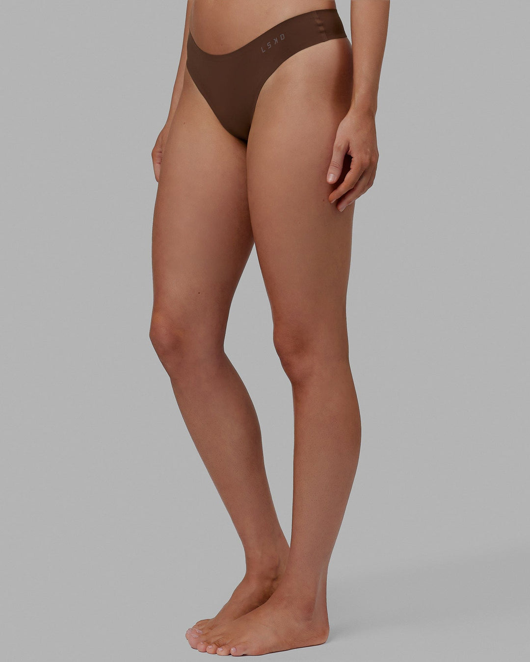 Seamless Thong 3 Pack - Cocoa