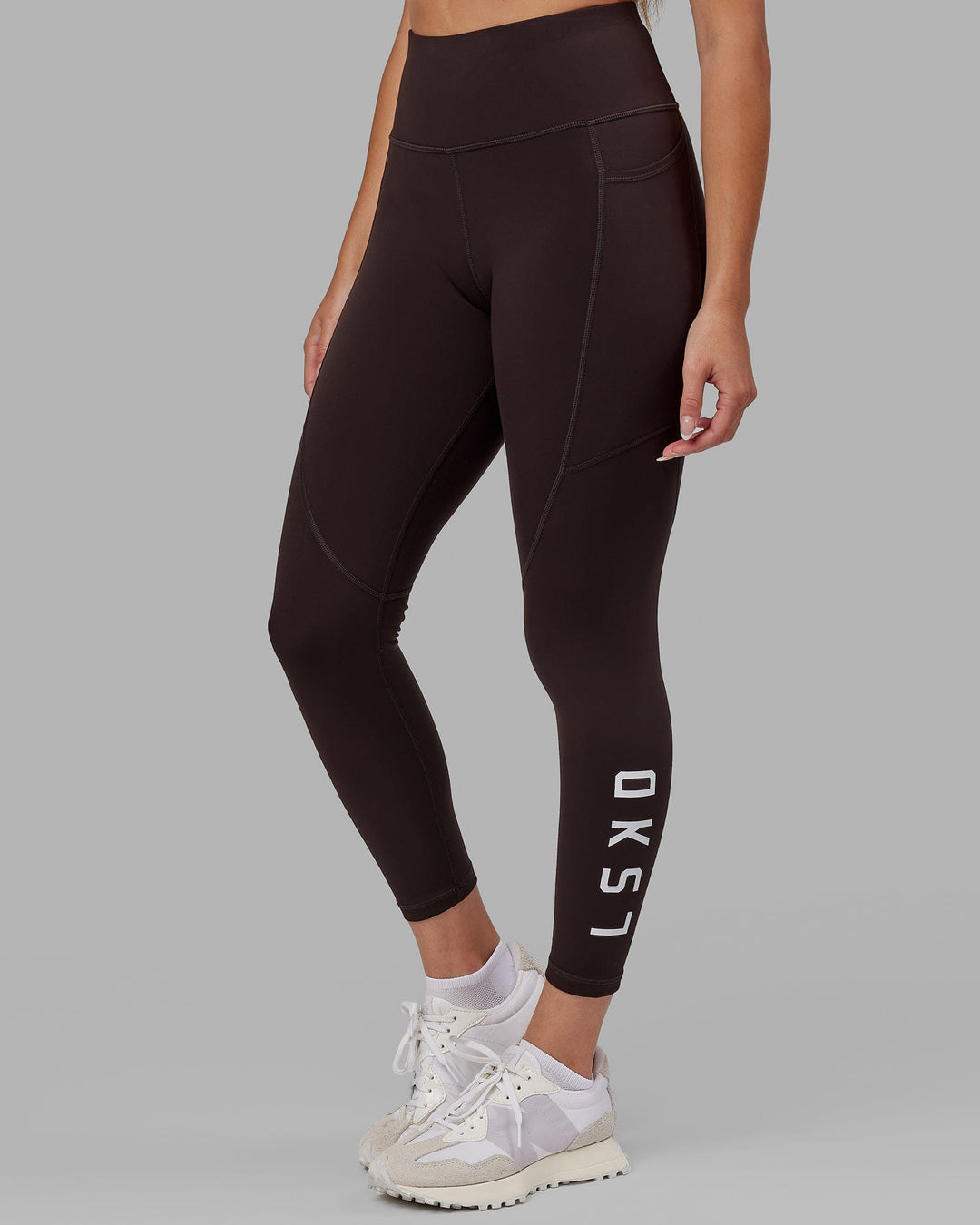 Rep Ultra High-Rise 7/8 Legging Pockets - Dark Walnut