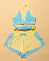 Flatlay Rep Run Belt 2.0 - Baltic Sea-Lemon