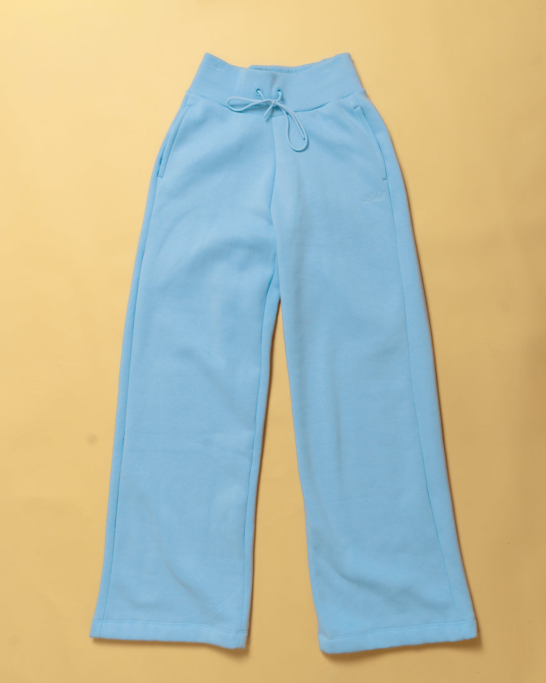 Flat lay Go-To Script Wide Leg Track Pant - Open Air - view 8