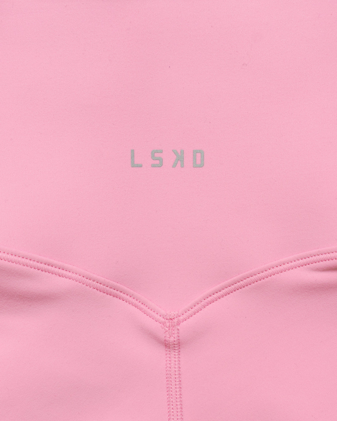 Woman wearing Fusion Bonded High-Rise Short - Pink Rose  - view 10