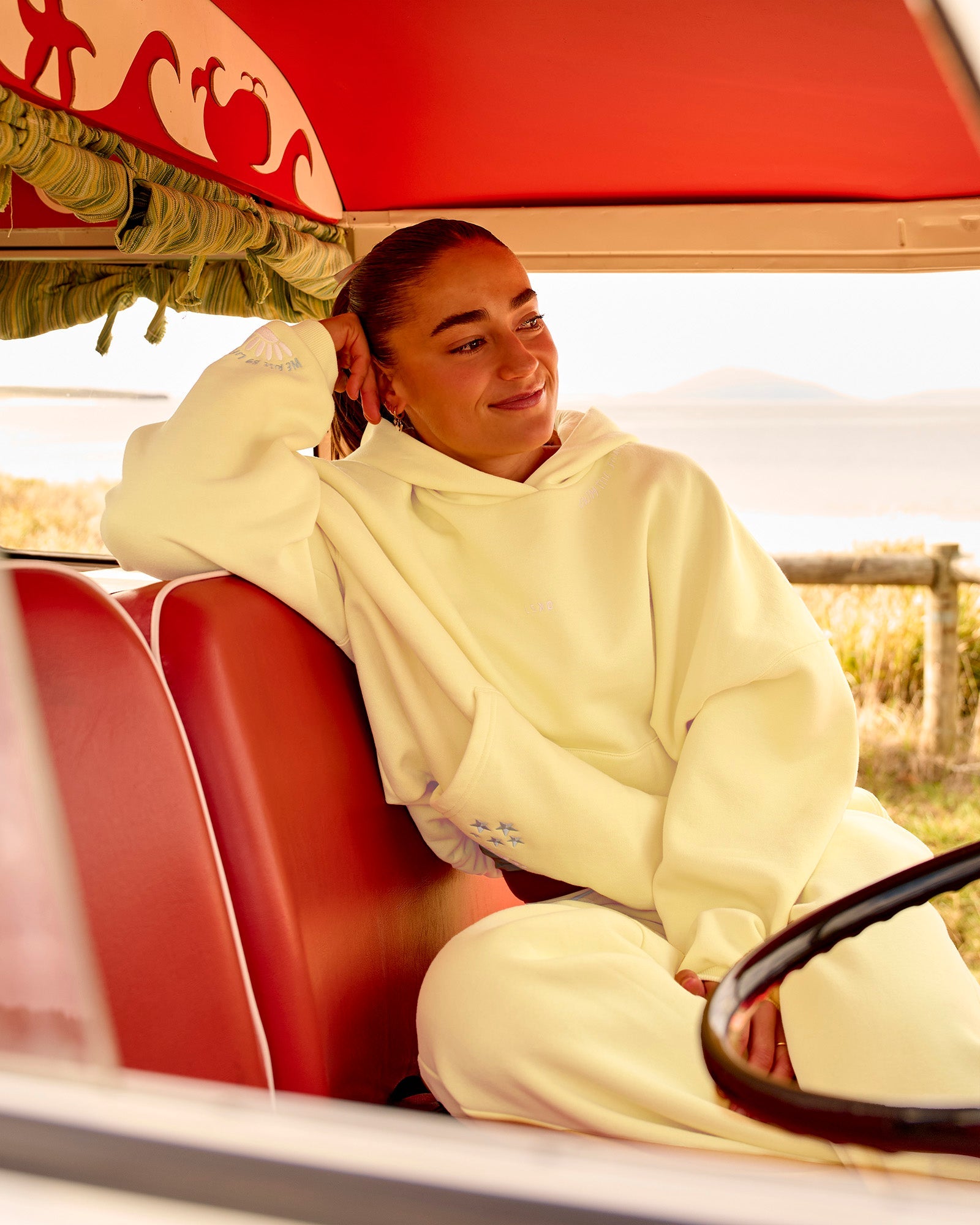 Zola Oversized Hoodie - Lemon | LSKD – LSKD US