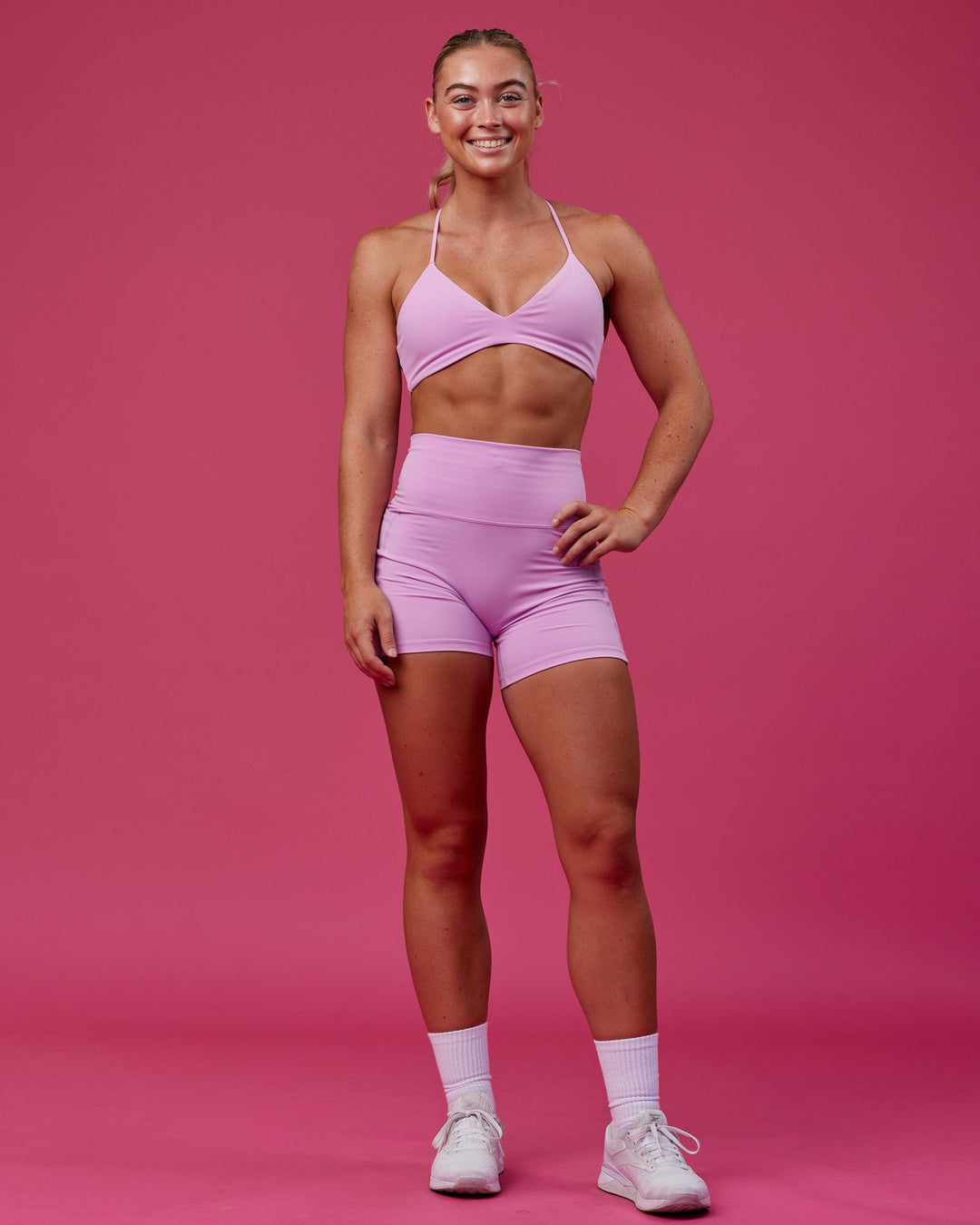 Aura Sports Bra - Pastel Orchid