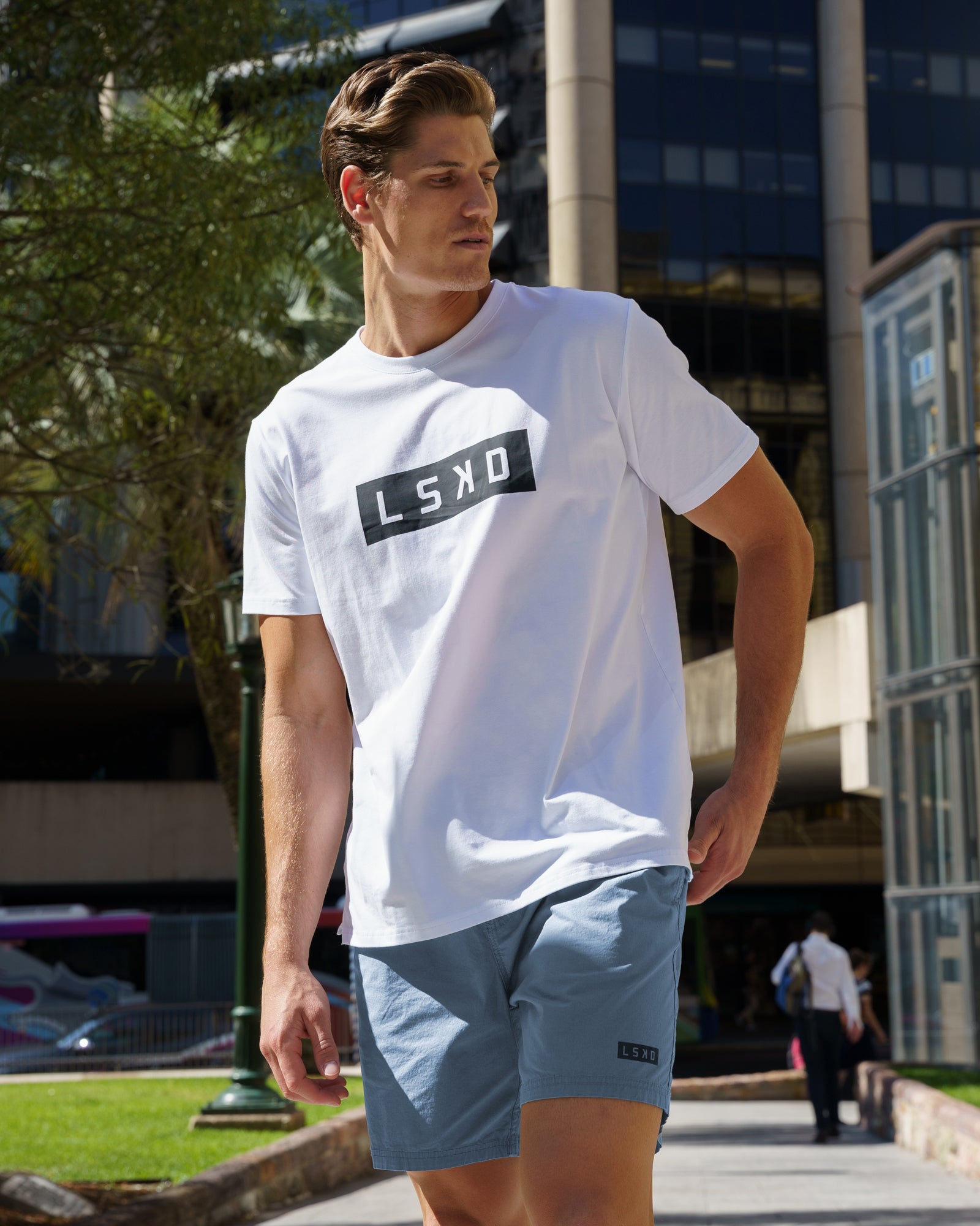 Man wearing Daily Short - Lead