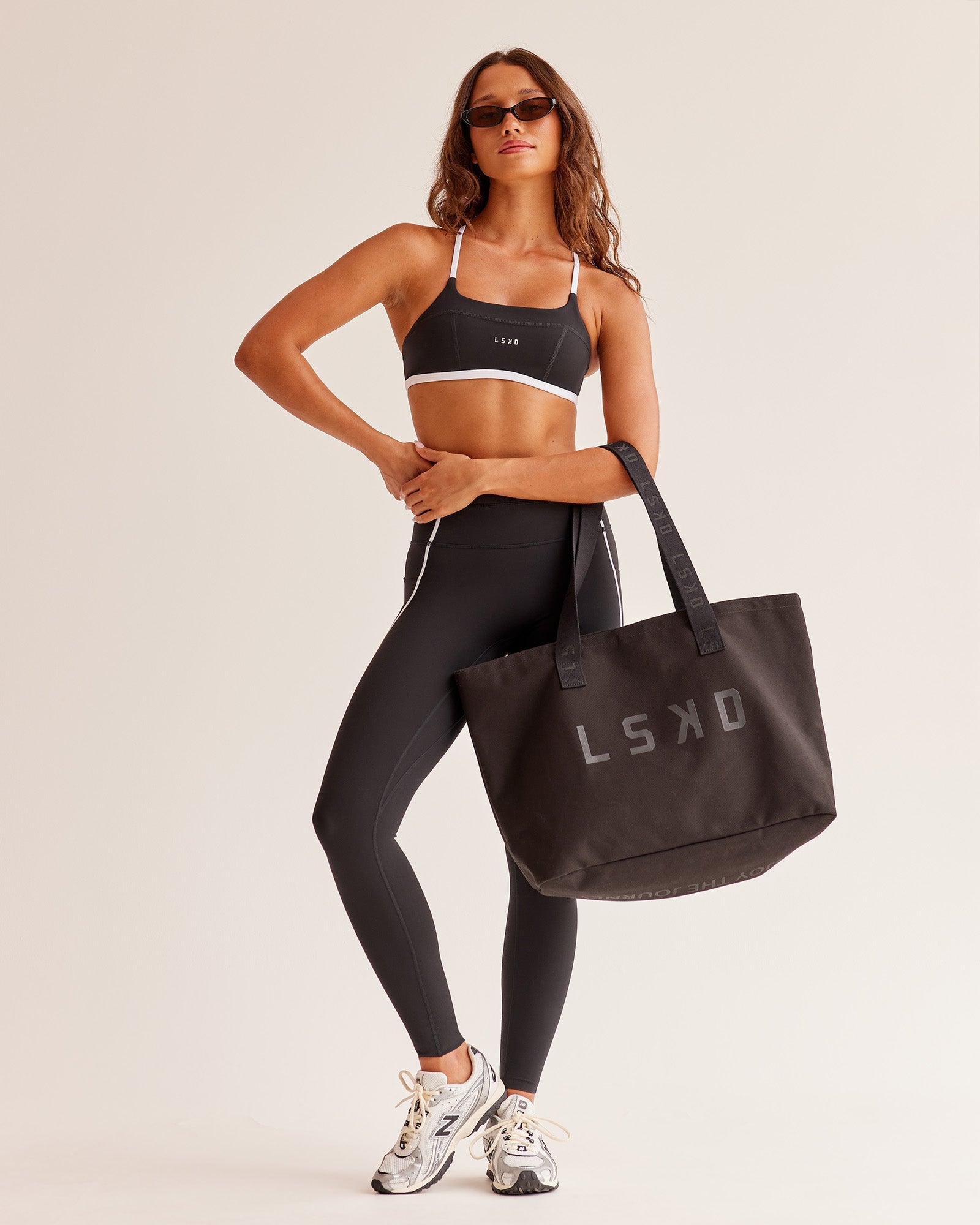 Hold It All Canvas Tote - Black