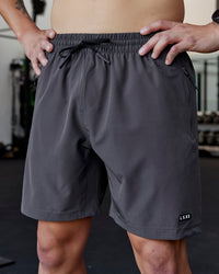 Rep 7" Performance Short - Asphalt