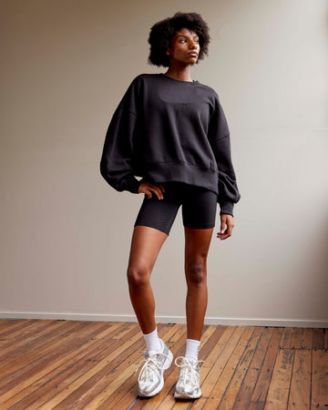 MVP Oversized Sweater - Black