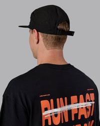 Dash Run Club Cap - Black-White