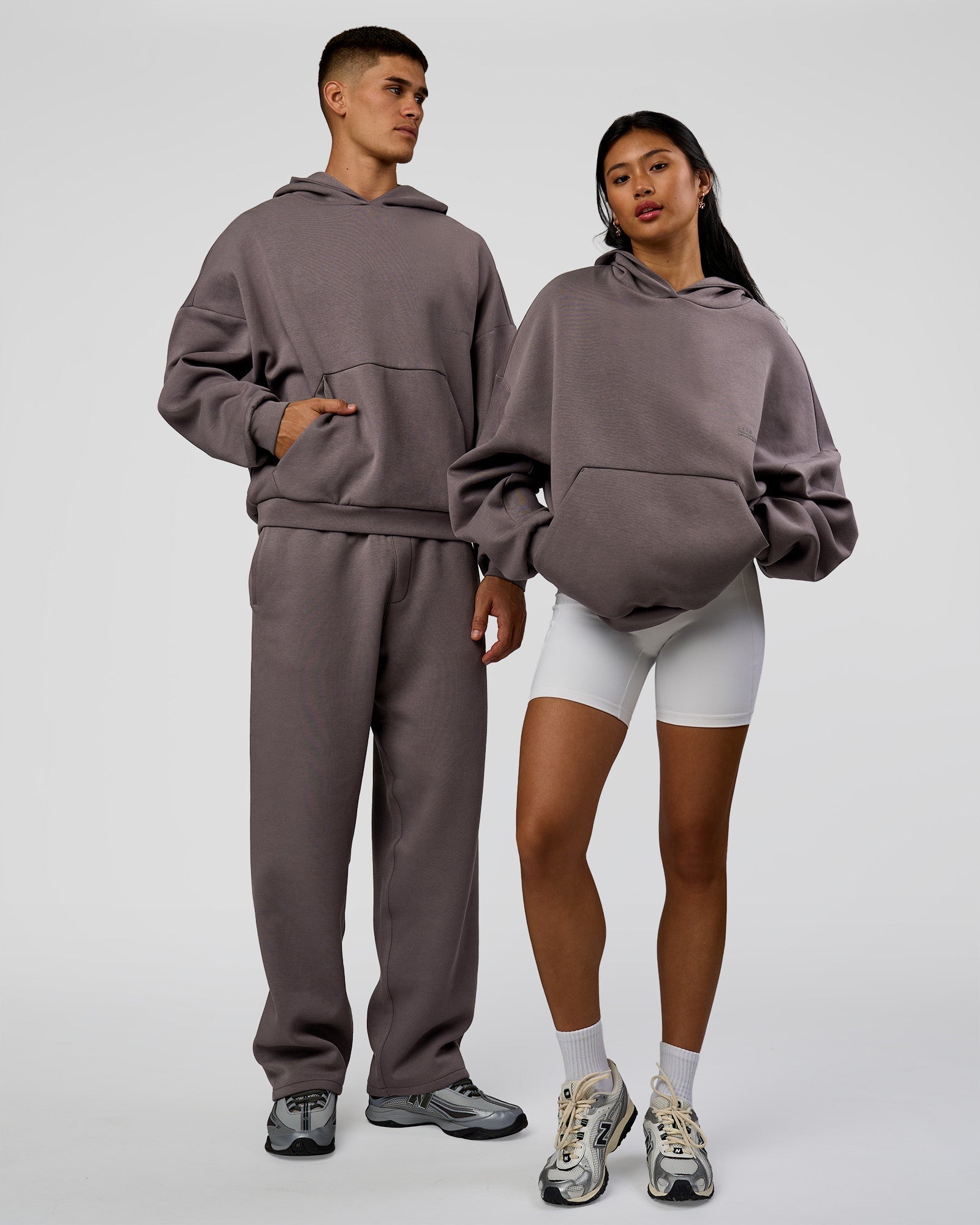 AfterDark ZeroCrease Oversized Hoodie - Duskstone | LSKD – LSKD US