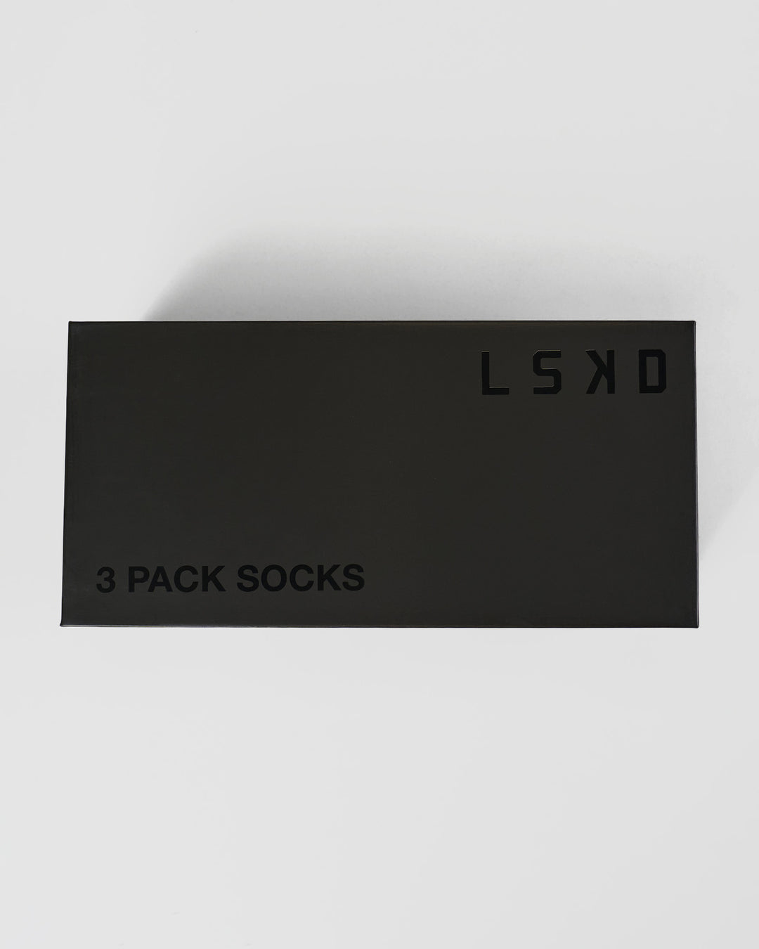 Endurance Crew Socks 3 Pack Box - White-Black-Chocolate Martini