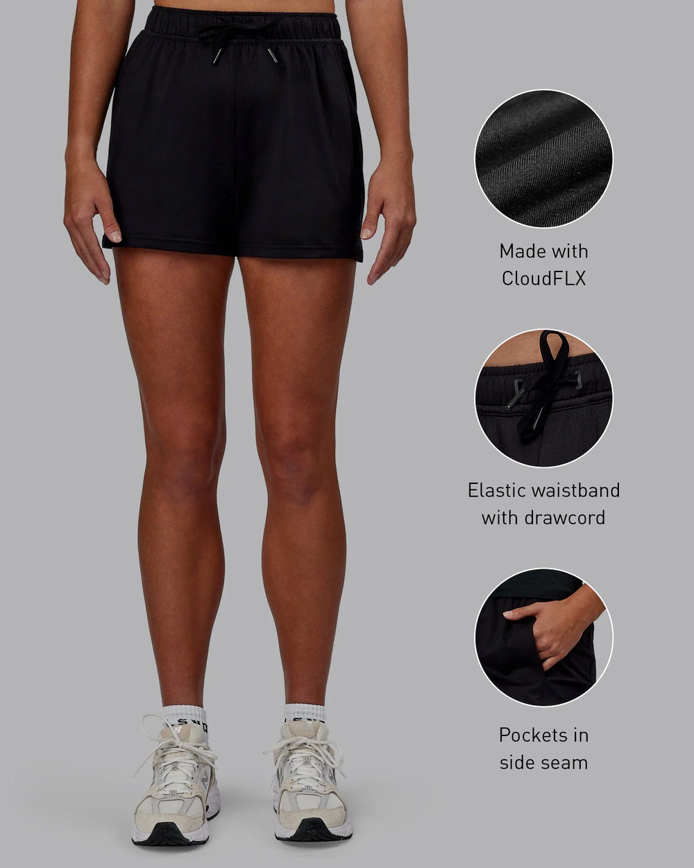 Restore 2" CloudFLX Shorts - Black