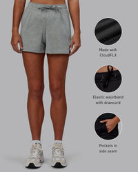 Restore CloudFLX Short - Light Grey Marl