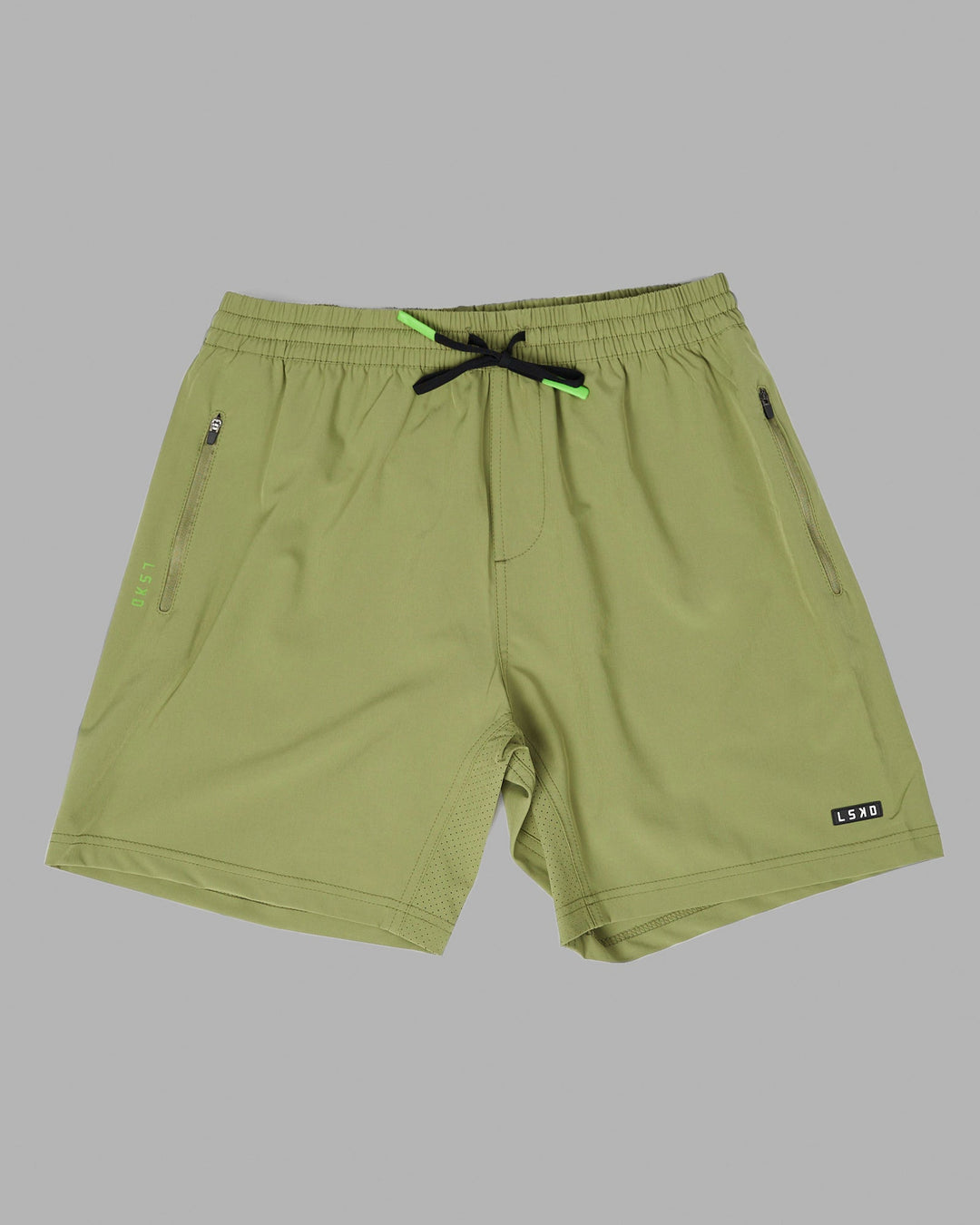 Rep 7'' Performance Short - Moss Stone-Lime