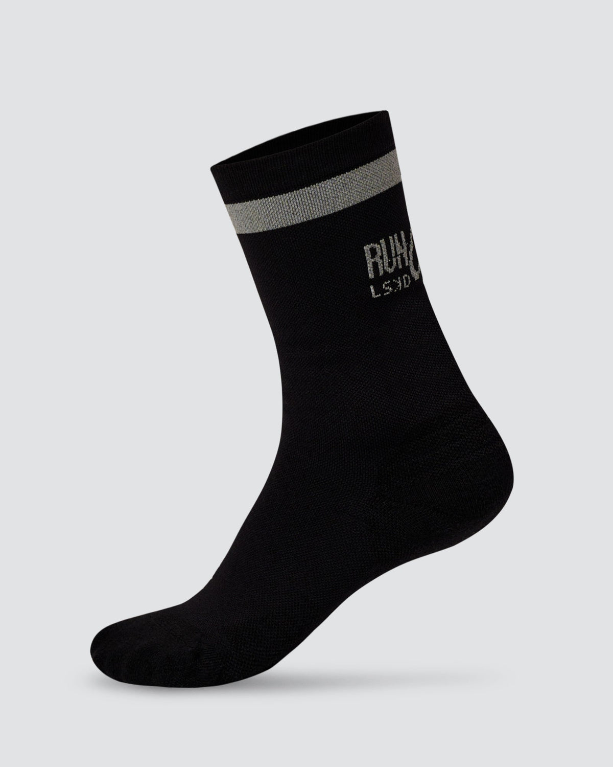 Run Club Fast Performance Socks 2.0 - Black-Reflective - view 1