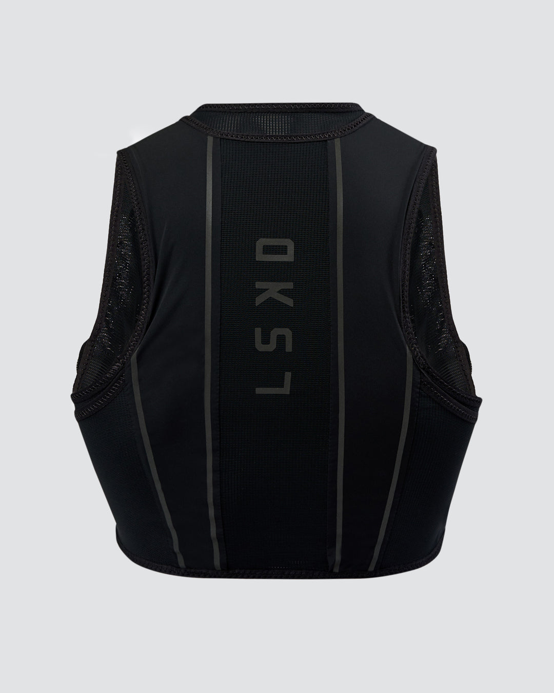 Pace Running Vest - Black-Reflective