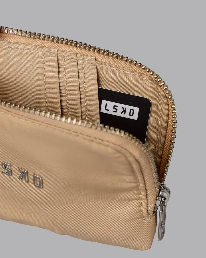 Go-To Wristlet Pouch - Oat Milk
