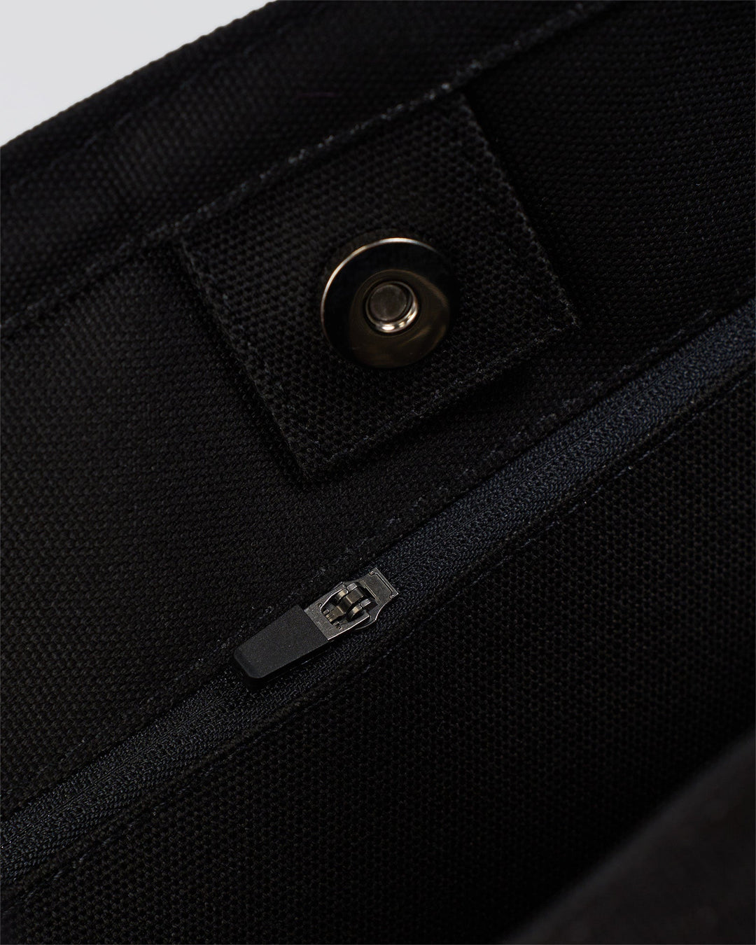 Hold It All Canvas Tote - Black