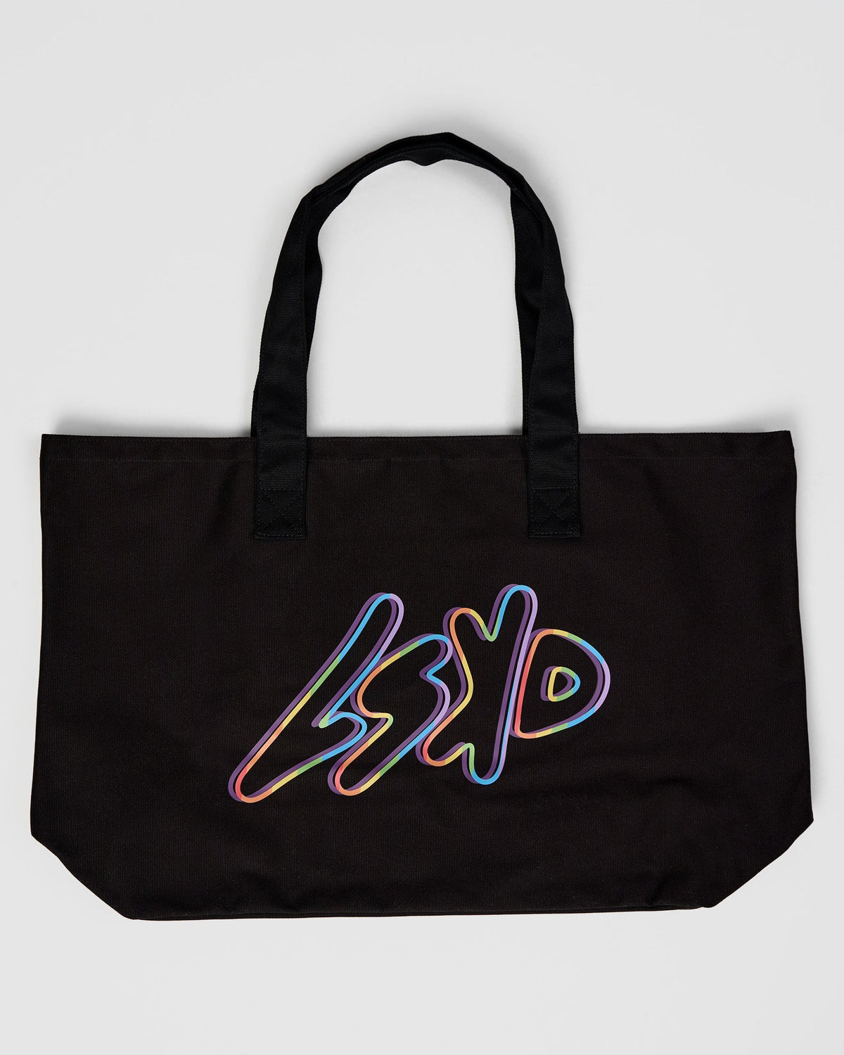 Hold It All Canvas Tote - Black-Multi