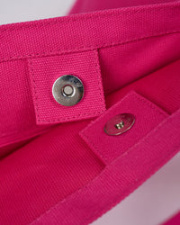 Hold It All Canvas Tote - Ultra Pink