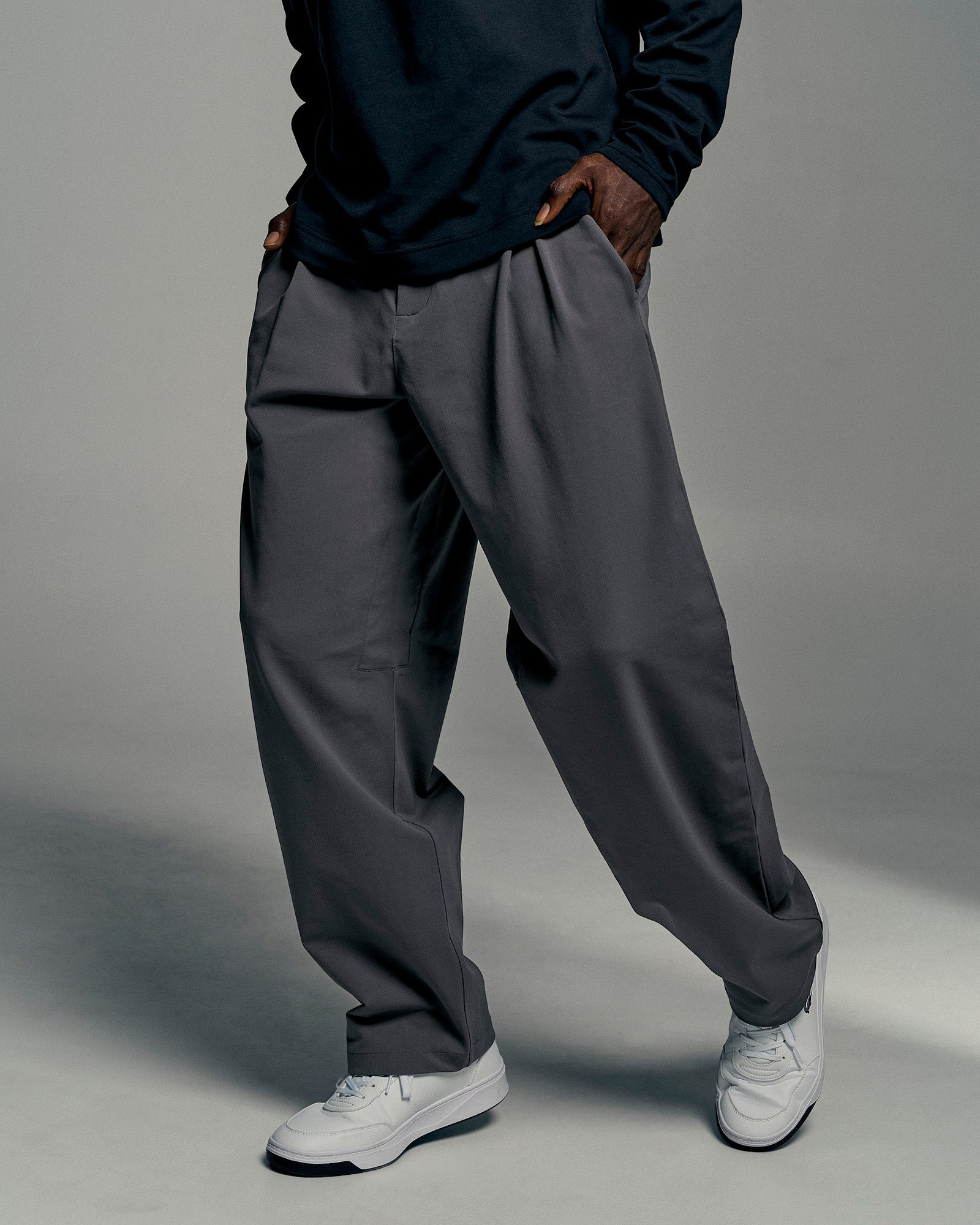 All Day ZeroCrease™ Wide Leg Pant - Dark Storm – LSKD US