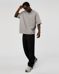 Man wearing AfterDark ZeroCrease Straight Leg Pant - Black | Model:Okello | Size:L | Thumbnail Index: 1