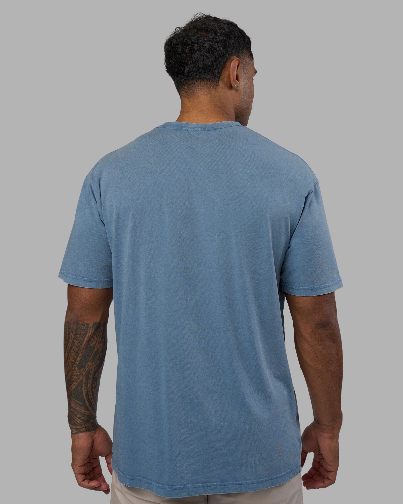 Base FLXCotton Tee Oversized - Elemental Blue | LSKD – LSKD US