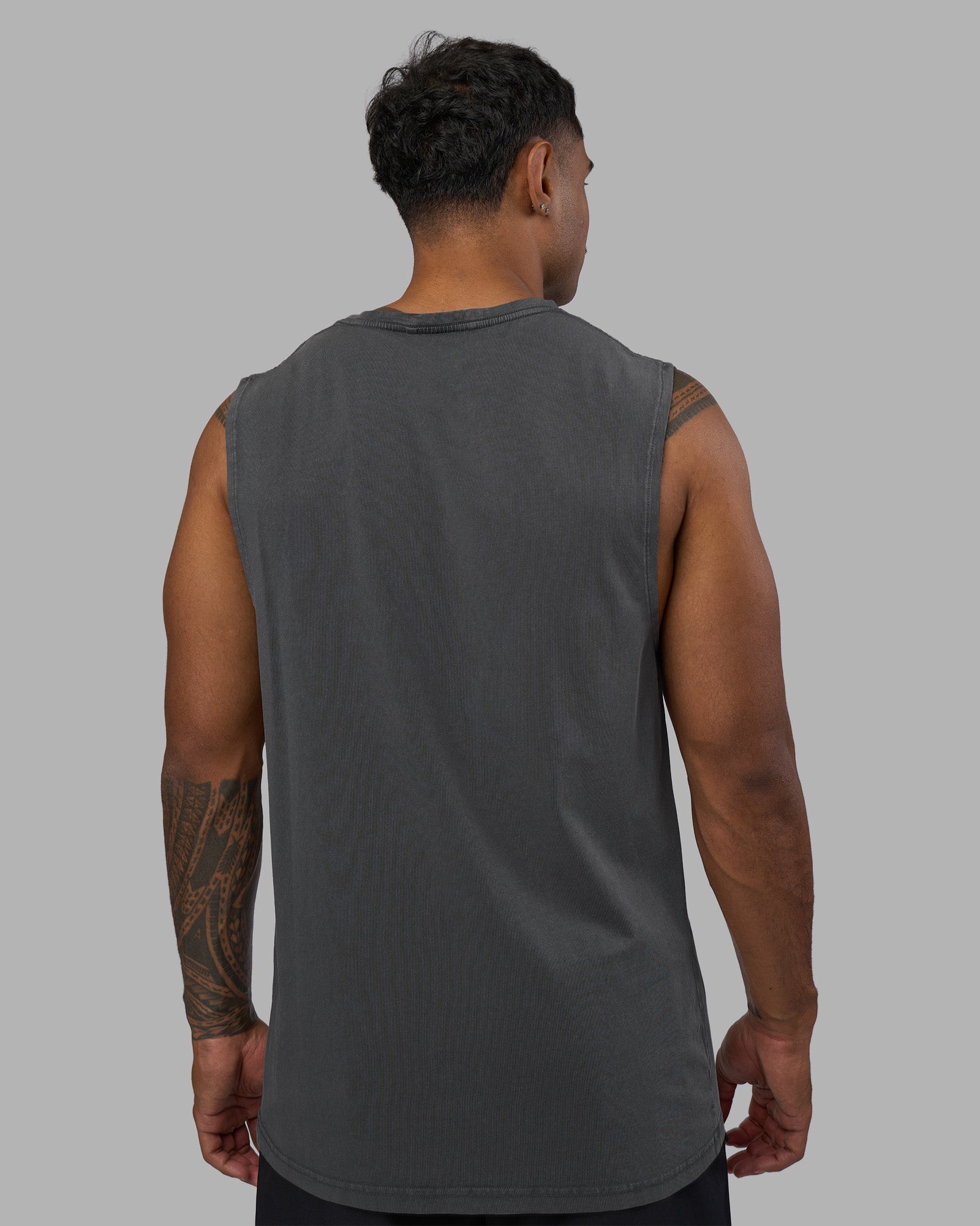 Base FLXCotton Tank - Dark Storm Washed | LSKD – LSKD US