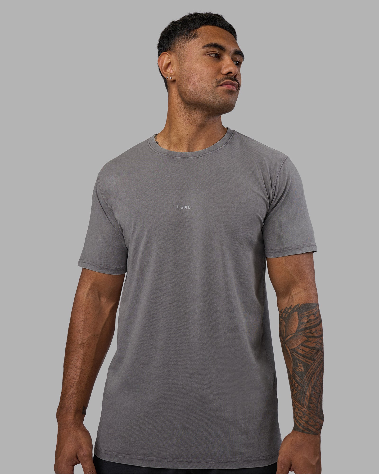 Base FLXCotton Tee - Storm Front Washed | LSKD – LSKD US