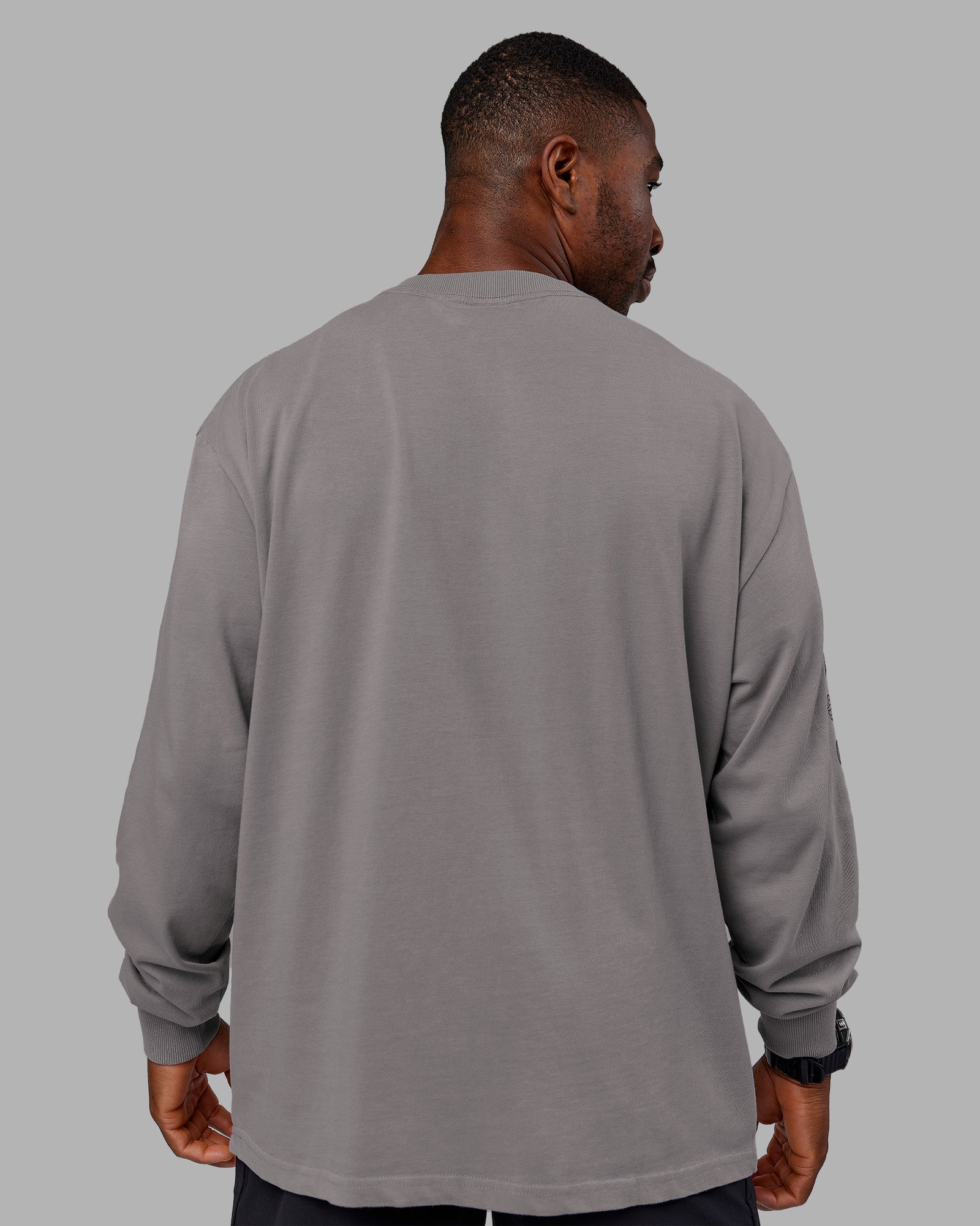 鶏舎 / WASHED HEAVY WEIGHT LONG SLEEVE Chrome Washed Heavyweight Oversized Long Sleeve Tee