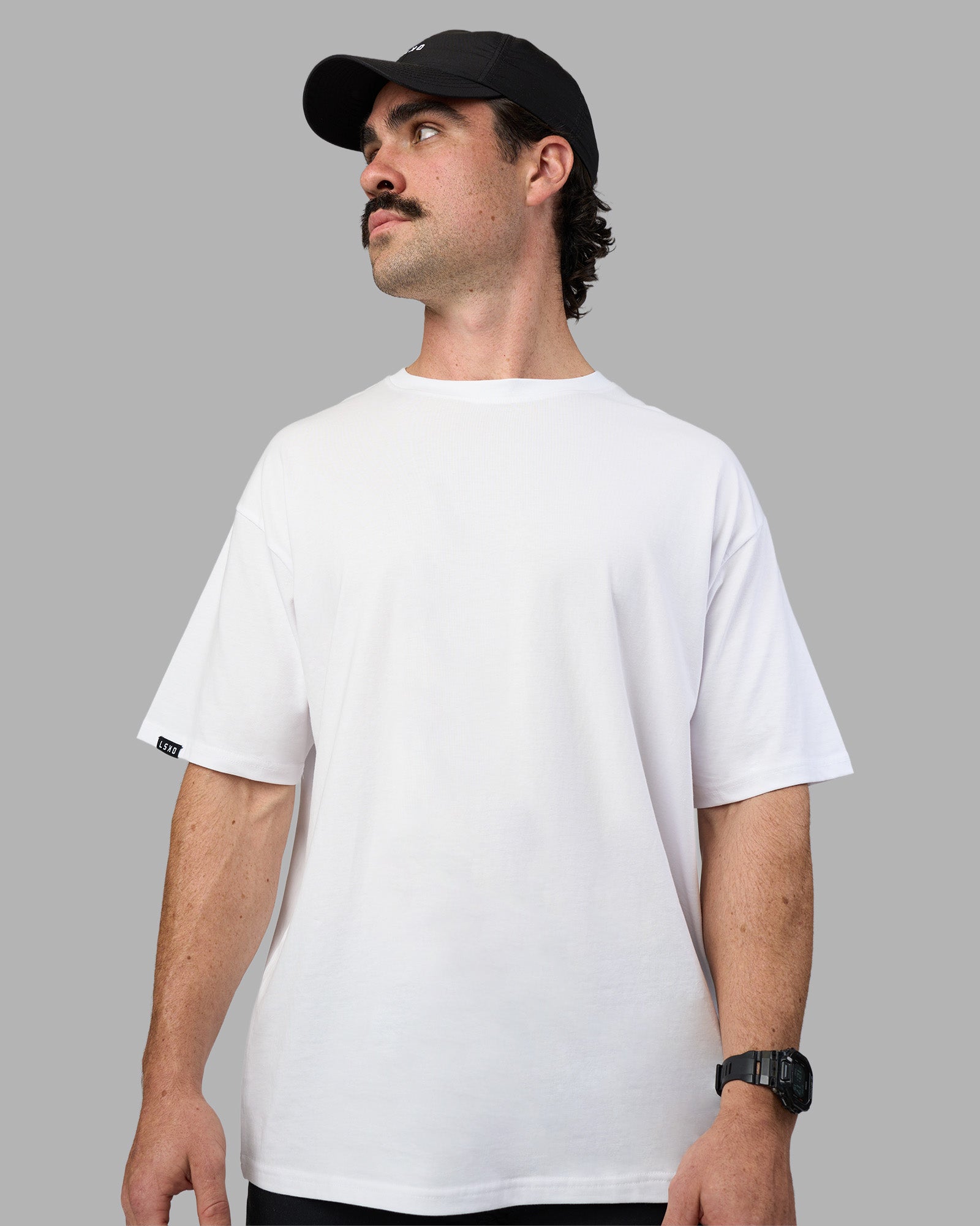 Easy Tee FLXCotton Oversize - White | LSKD – LSKD US