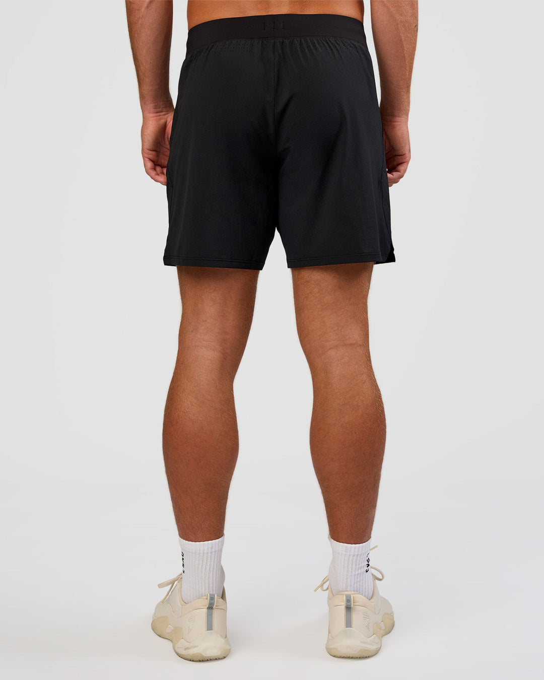 Man wearing Functional Training 7" Short - Black | Model:Marcus | Size:L