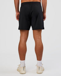 Man wearing Functional Training 7" Short - Black | Model:Marcus | Size:L