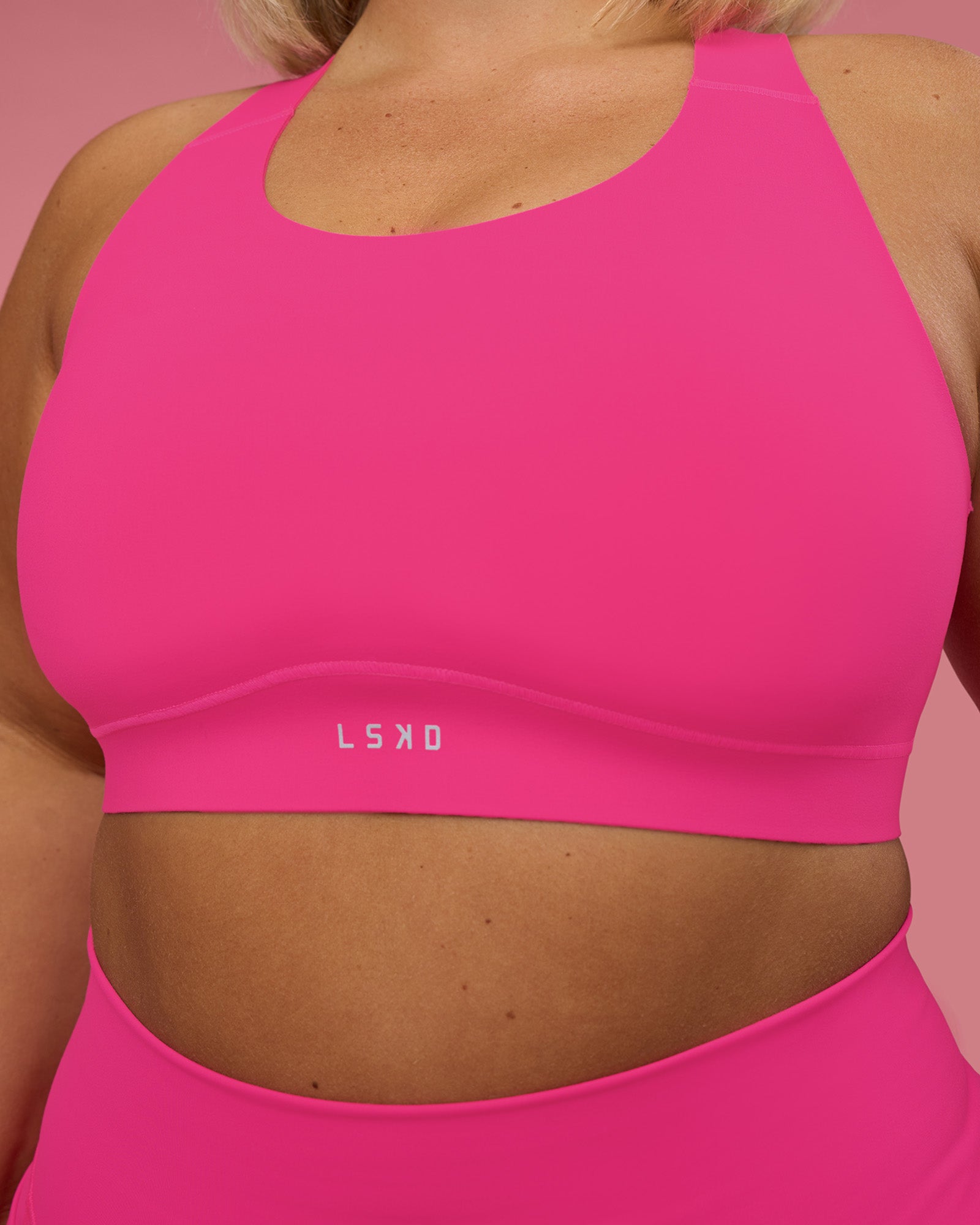 Fusion Sports Bra 2.0 - Ultra Pink | LSKD – LSKD US